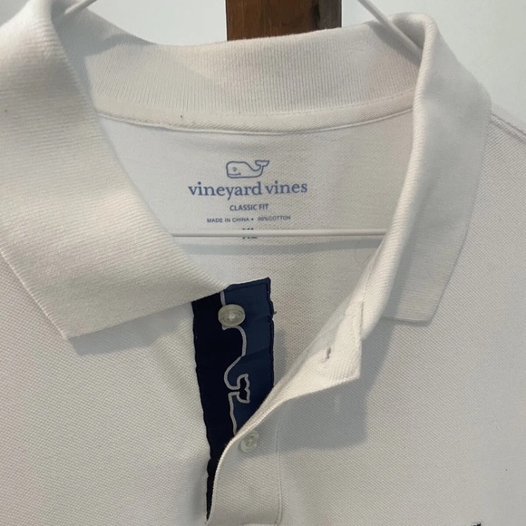 Vineyard Vines Other - Vineyard Vines White Polo XL short Sleeve